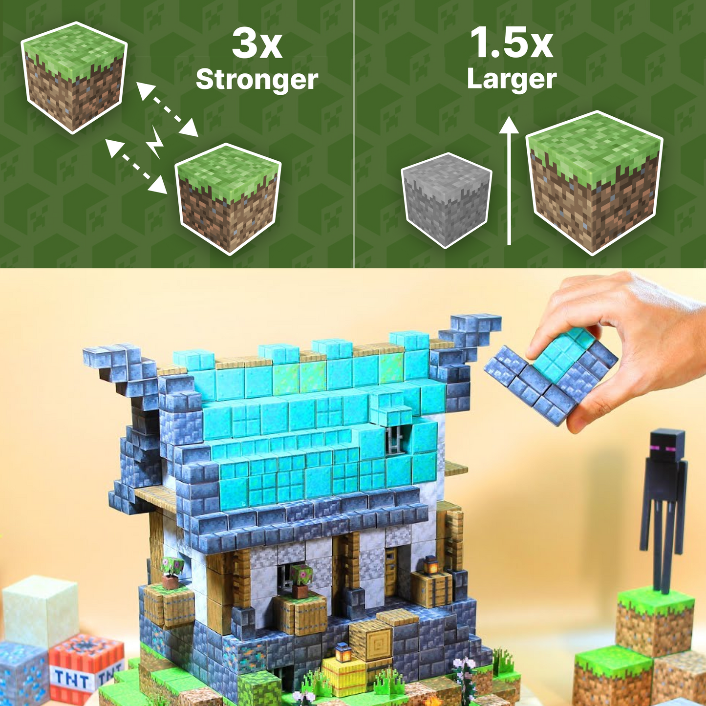 CUBIX PLAY™ | Magnetic Building Blocks